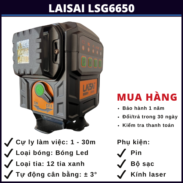 may-laser-laisai-lsg6650-12-tia-xanh may-laser-laisai-lsg6650-12-tia-xanh